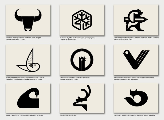 Animal-Themed Logos from 50s and 60s