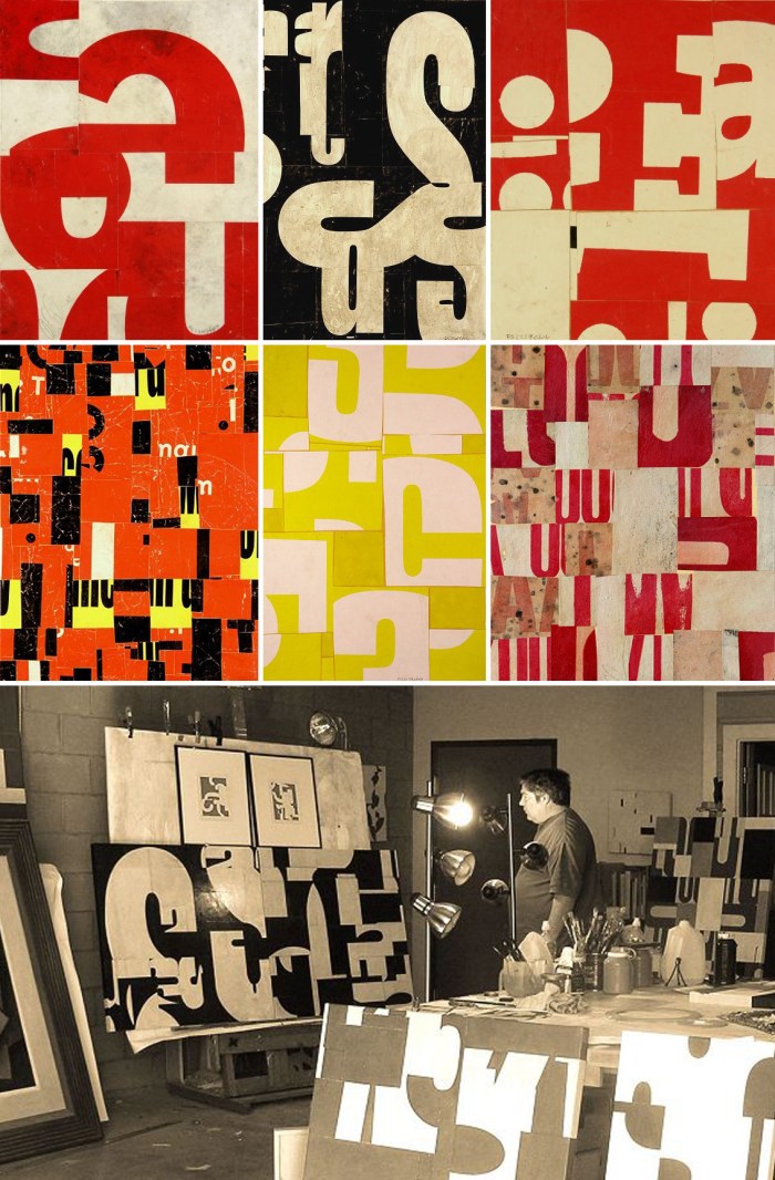 Cecil Touchon Visual Poetry Collages