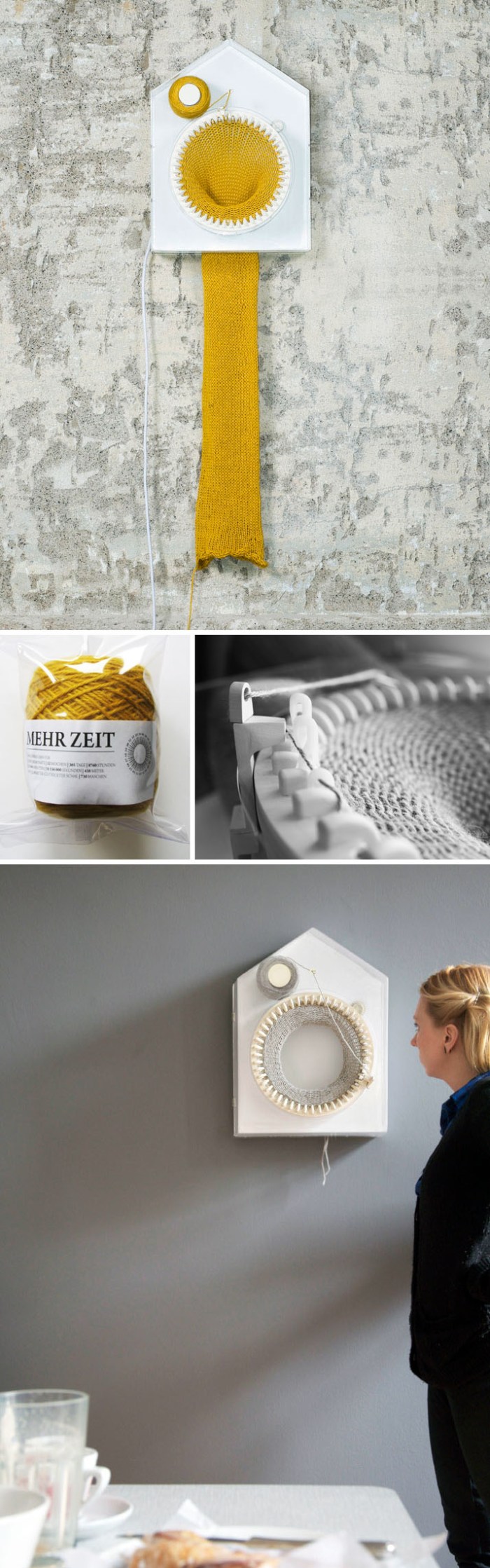 365 Knitting Clock_Siren Elise Wilhelmsen