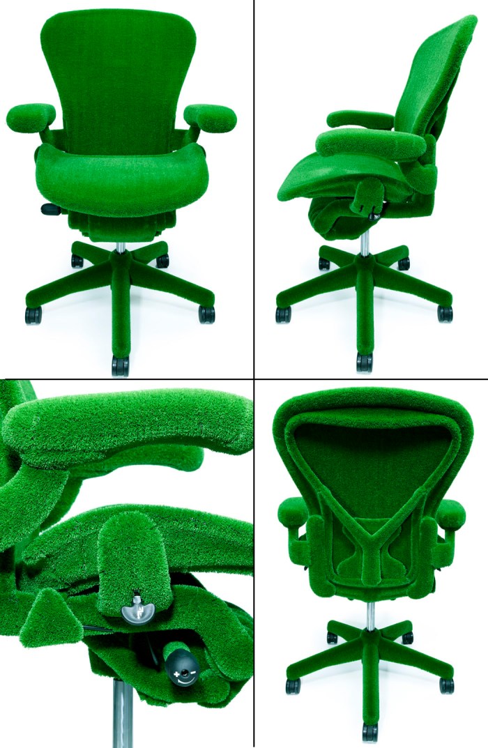 Aeron Chair with AstroTurf
