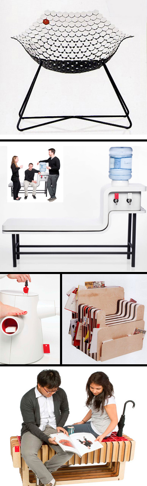 Metaproject01 furniture design competition RIT and Wilsonart