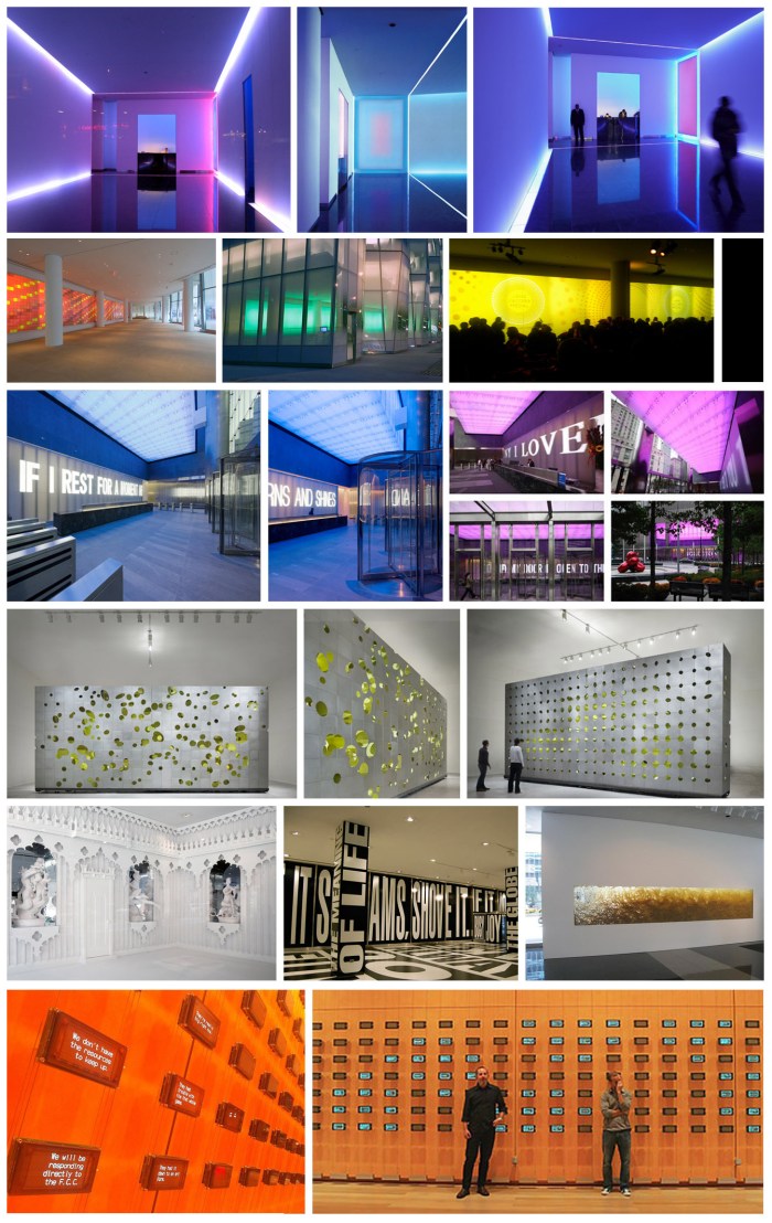 NYC Lobbies with Art Installations