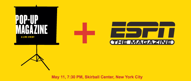 Pop-Up Magazine at Skirball Center, NYC