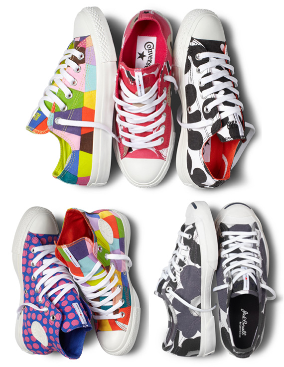 Marimekko and Converse Sneakers Fall 2011 Patterns