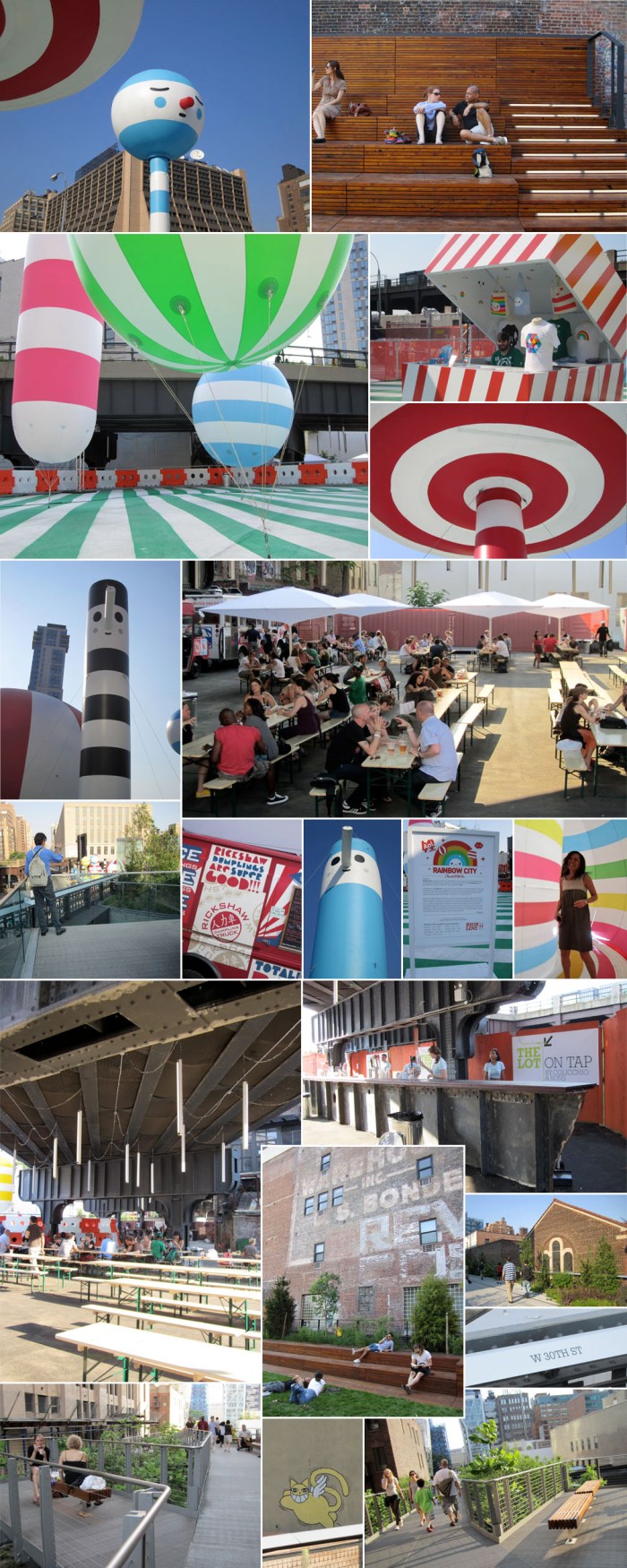 Friends With You Rainbow City High Line AOL