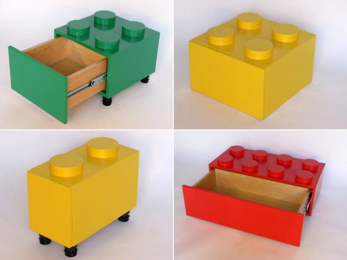 LEGO Furniture Drawers