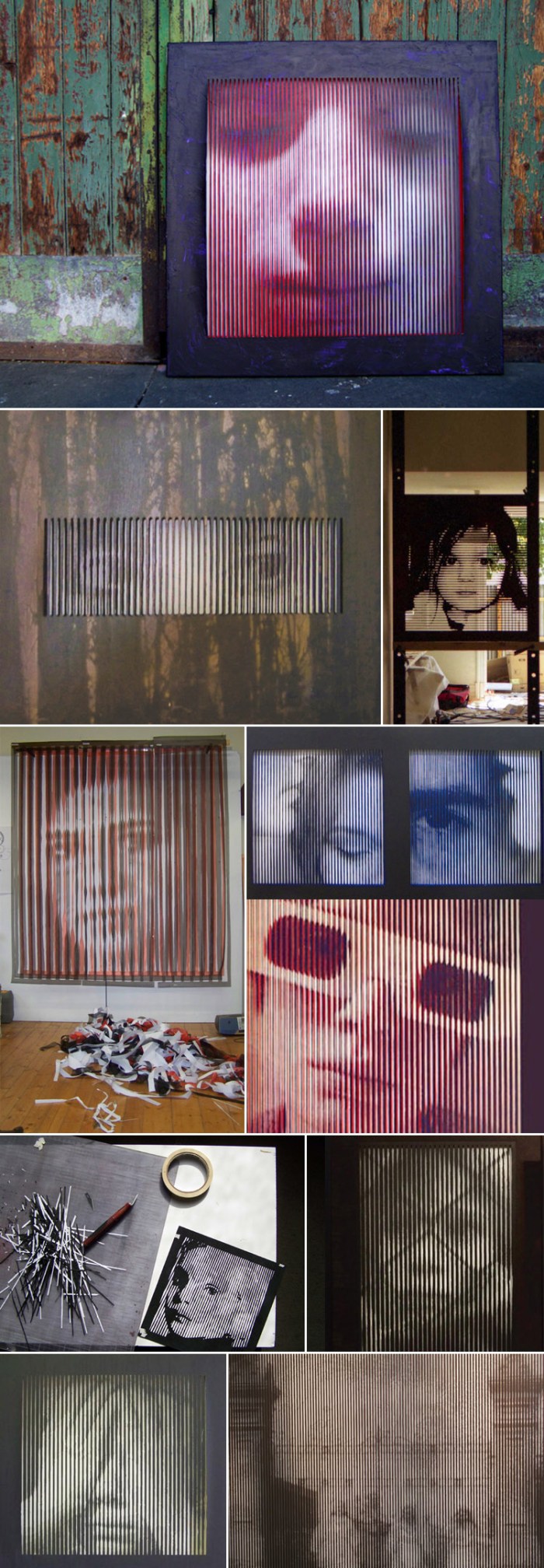 Australian artist Ralf Kempken Stencils