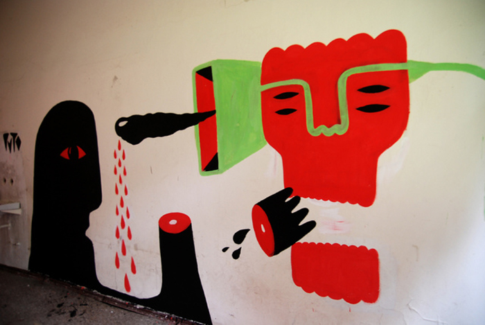 Szum Graffiti Street Artist in Poland