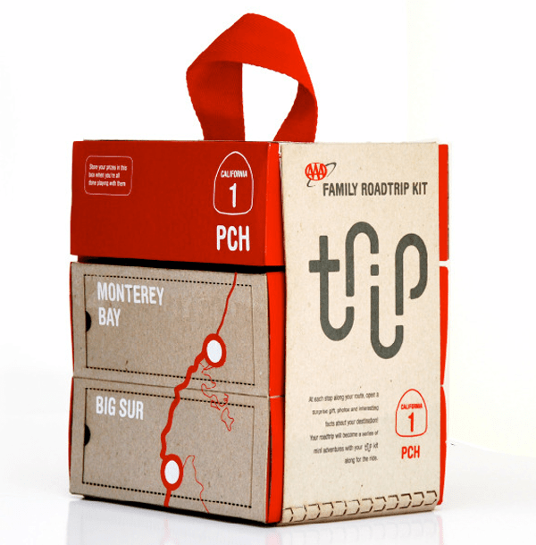Graphic Design Package Design Trip Kit