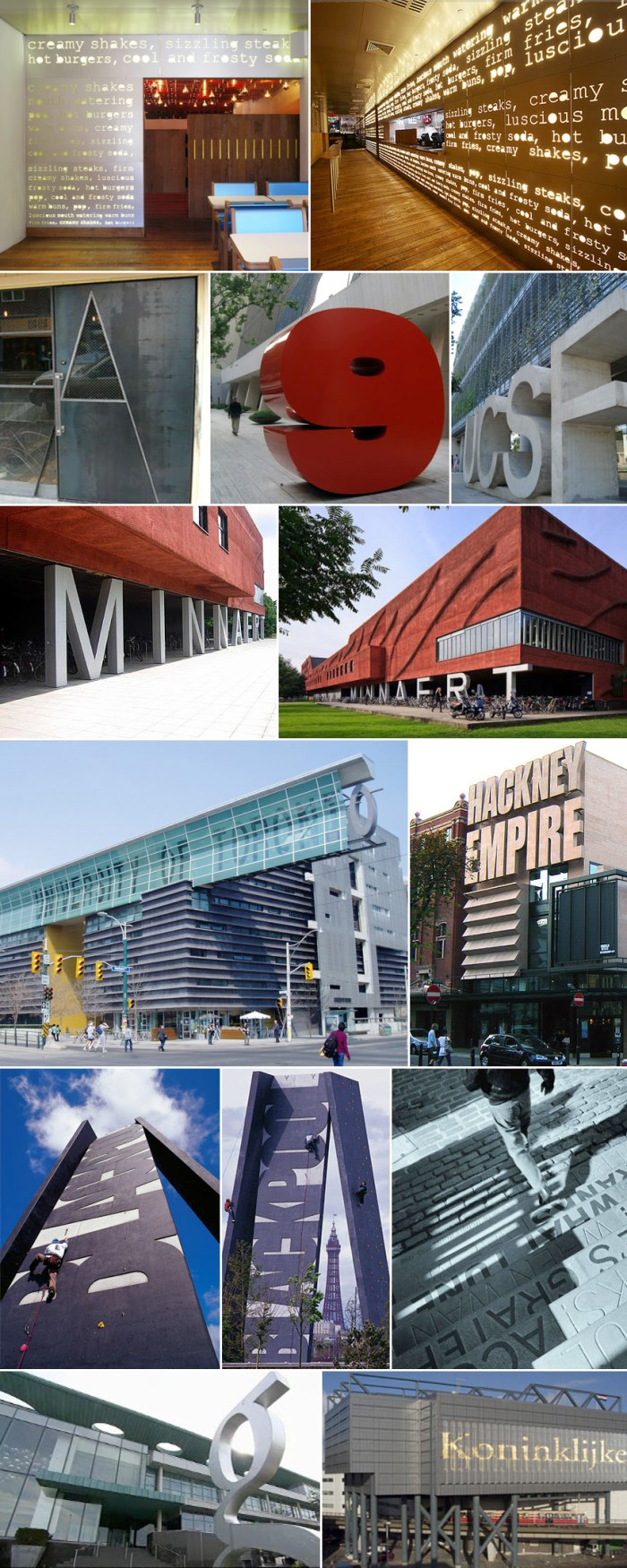 Architecture Typography Ali Tayar Thom Mayne Why Not Associates Chermayeff & Geismar