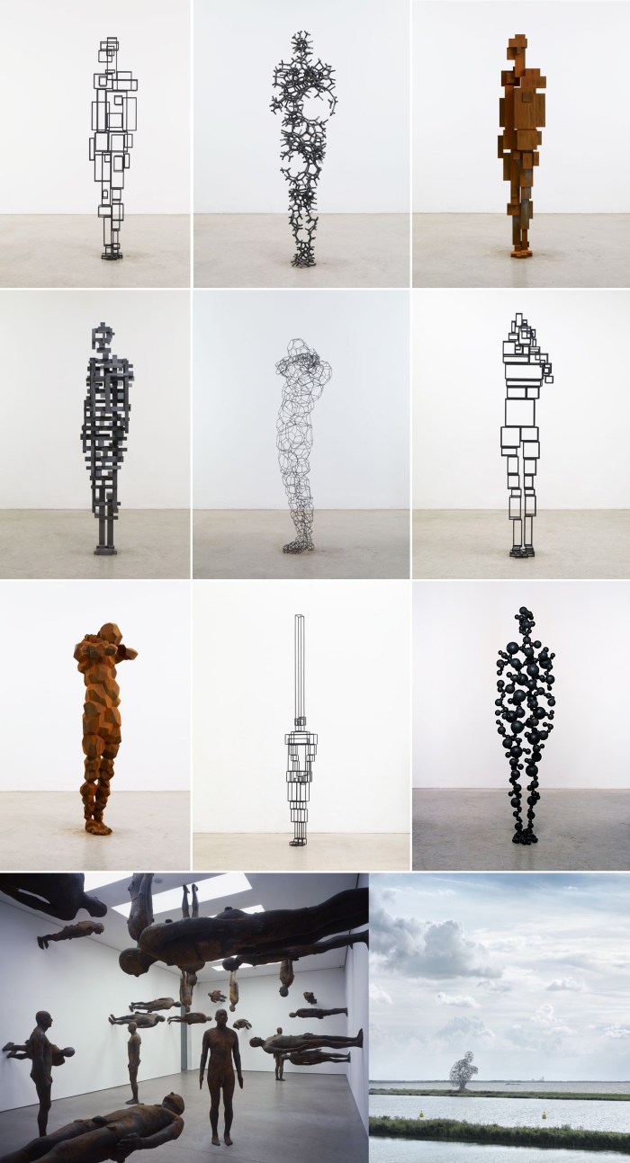 sculpture, bodies, cool installations, art, collabcubed