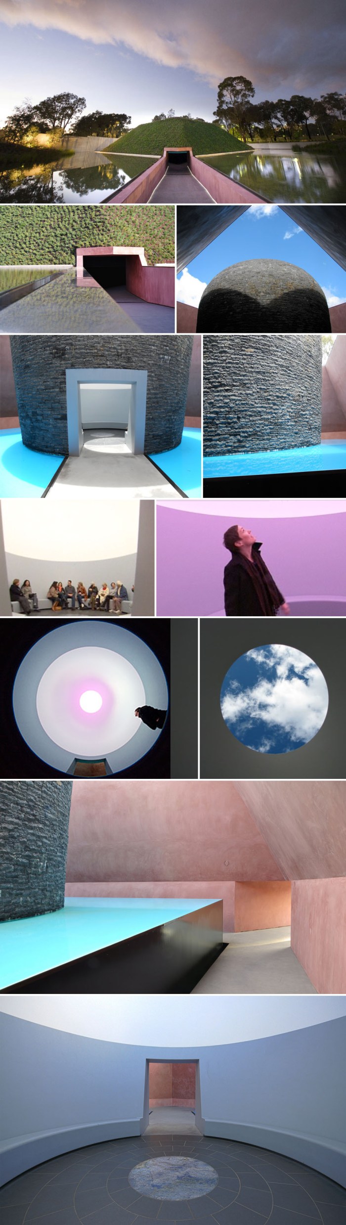 Turrell Skyspace, Light Installation, Art, National Gallery Australia