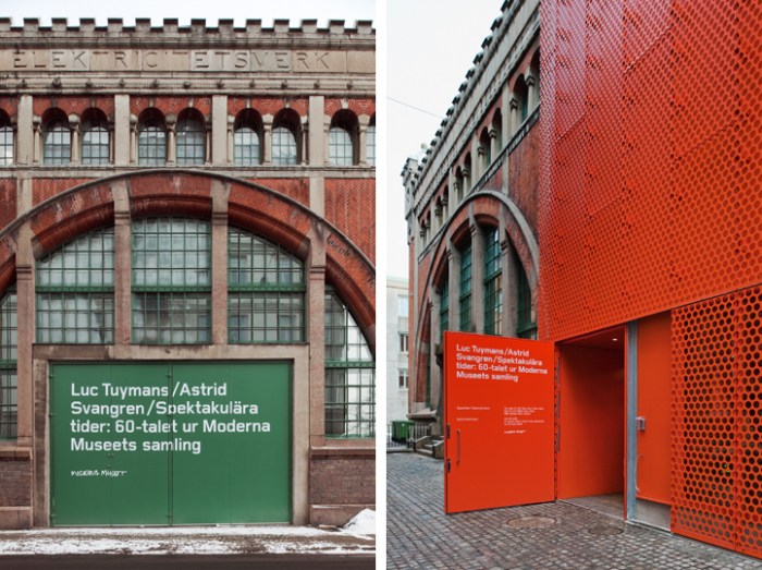ModernaMuseet Malmo, stockholm art museum, architecture