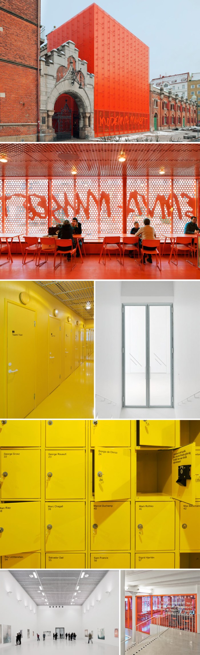 Stockholm art museum, modern architecture