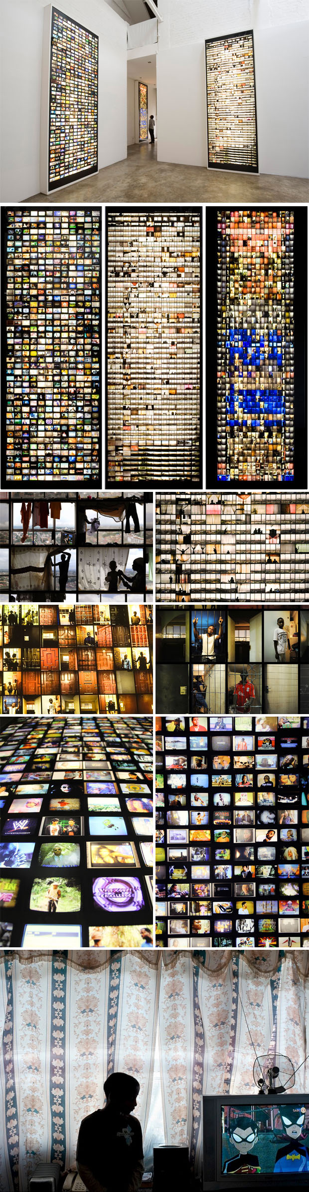 Mikhael Subotzky and Patrick Waterhouse photo light panels