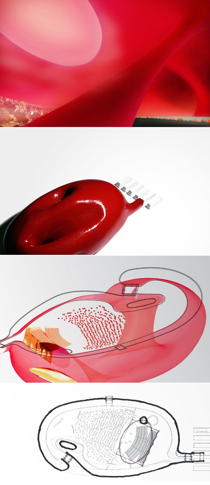 art, sculpture, cool architecture, kapoor, isozaki, japan concert hall