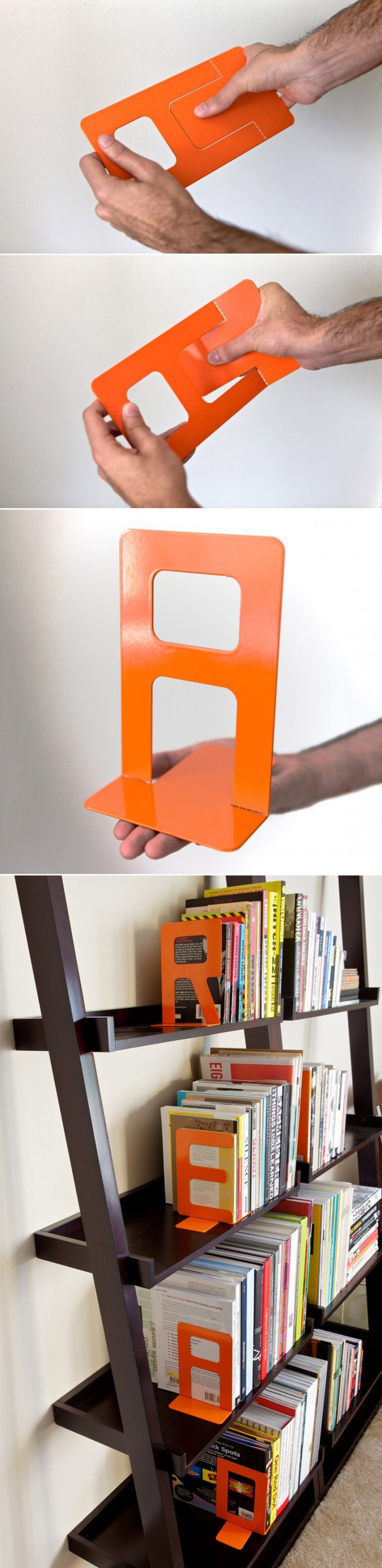 industrial design, typography, bookends, alphabet