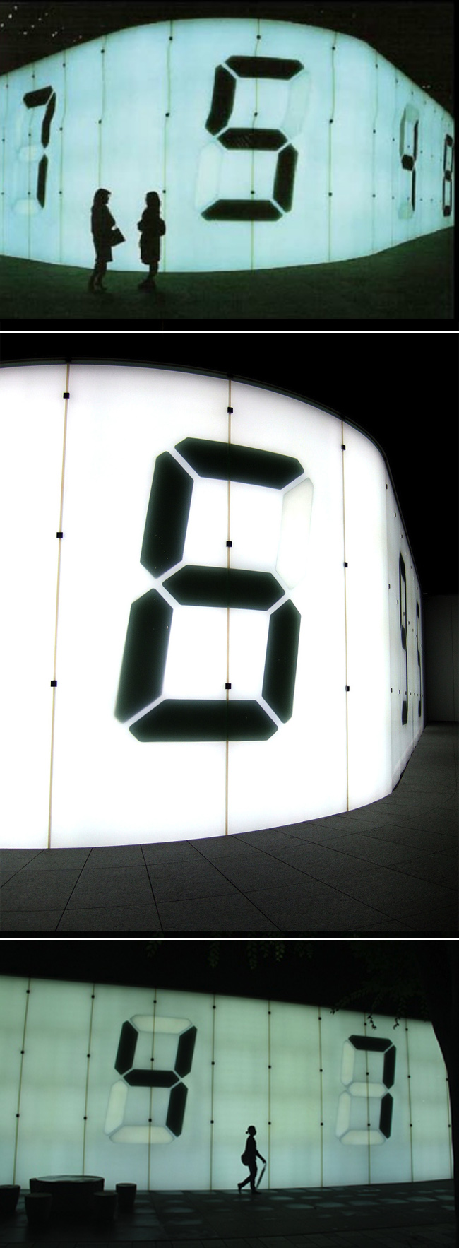 Counter Void, Installation, Tokyo, Tatsuo Miyajima