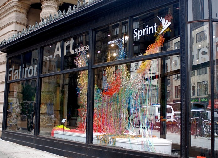 art installation, nyc, found objects, contemporary art