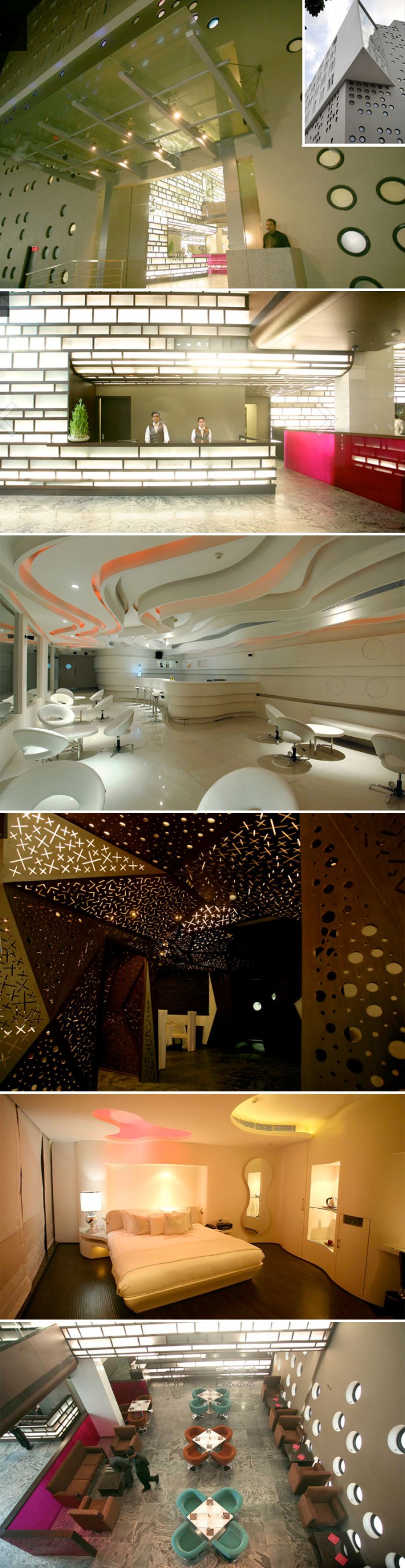 cool hotel design, kolkatta, india, mod, hospitality design, collabcubed