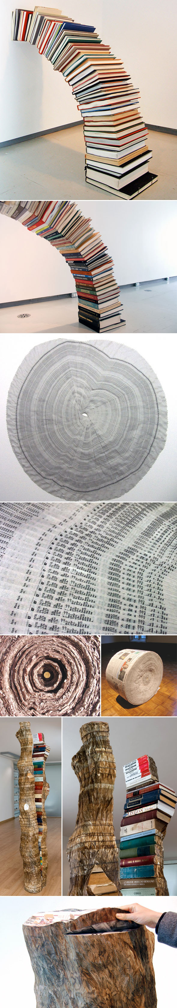 art installations, books, sculpture, contemporary art, Colombian