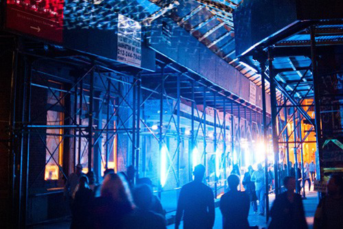 Light Festival, Nuit Blanche, Greenpoint, Art, Installations
