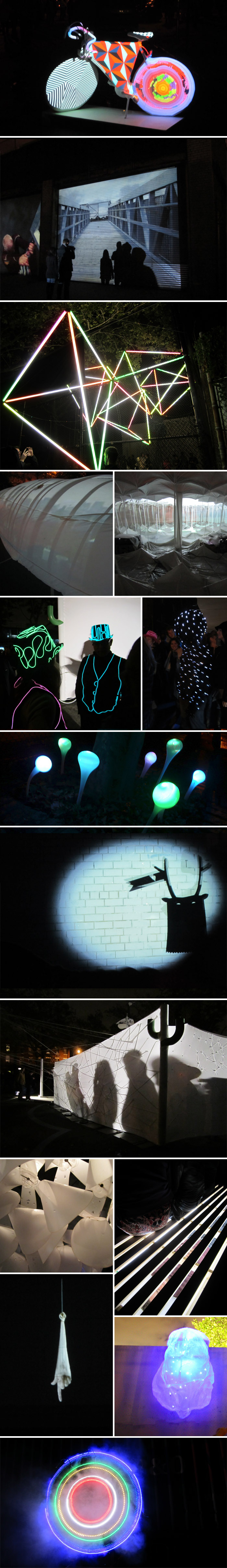 Bring to Light Festival, nuit blanche, greenpoint, video, art installations, collabcubed