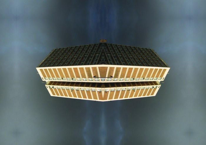 architectural images, photographs, photoshopped, cloned images, design