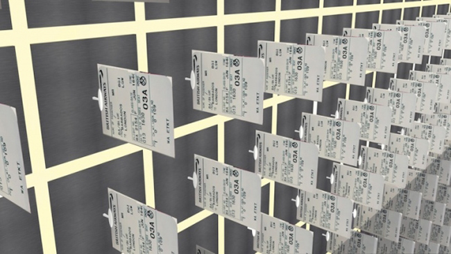 installation, Heathrow Terminal 5, contemporary art, Boarding Pass