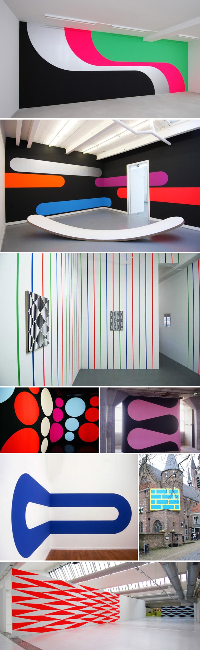 Jan van der Ploeg wall paintings, collabcubed