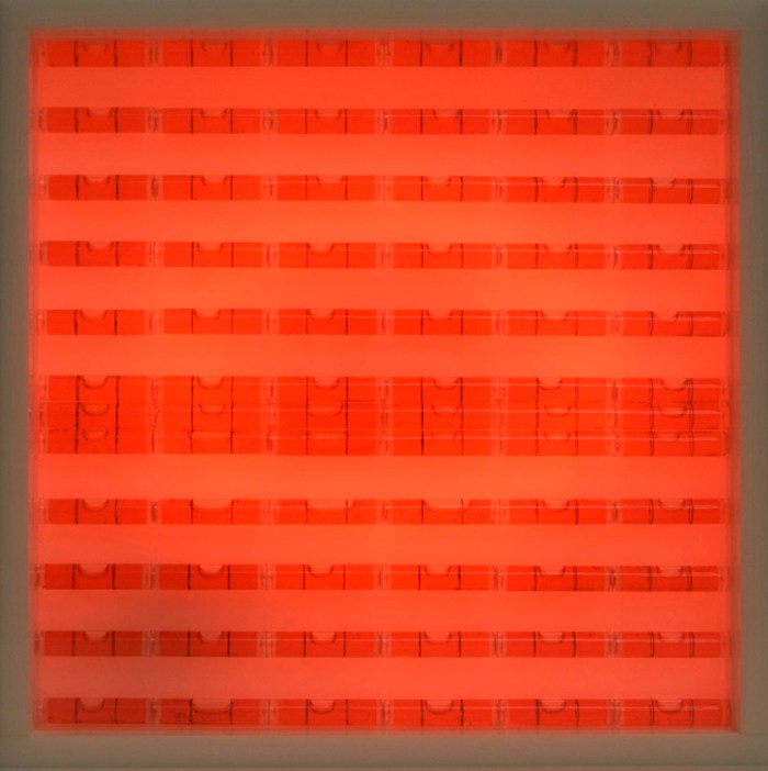 Levels, contemporary art, abstract, australian artist, neon, level compositions