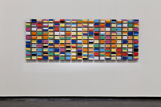 Art installation, Australian artist, flip-clocks, contemporary art