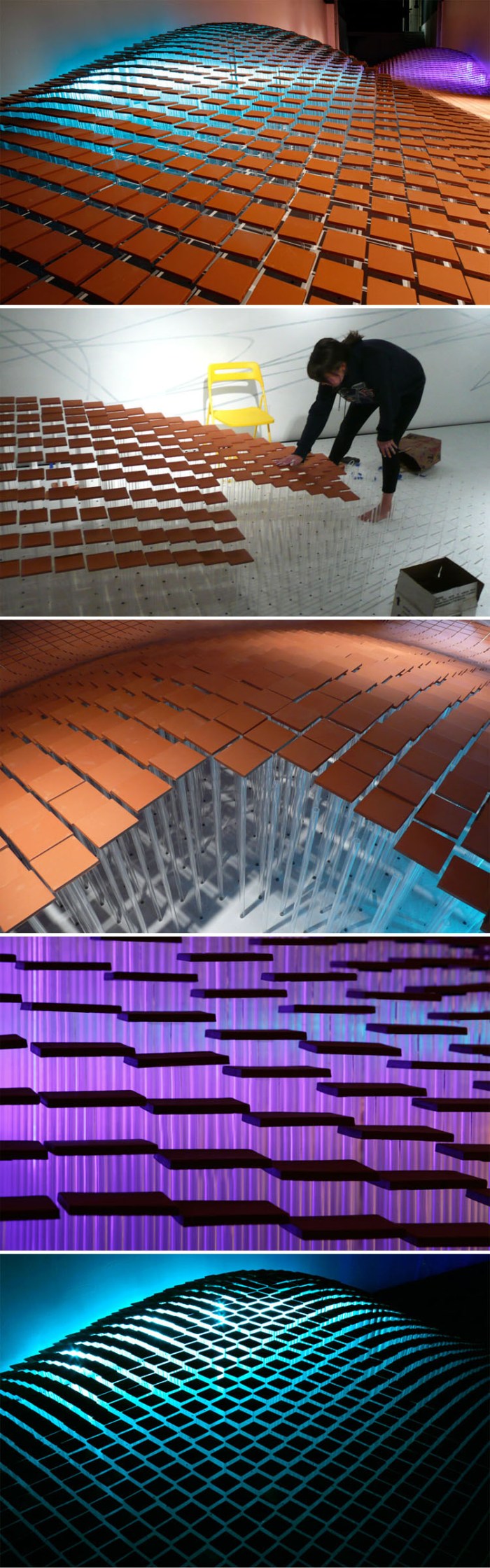 Molly Hunker, Gregory Corso, Sports Practice, art installation, collabcubed