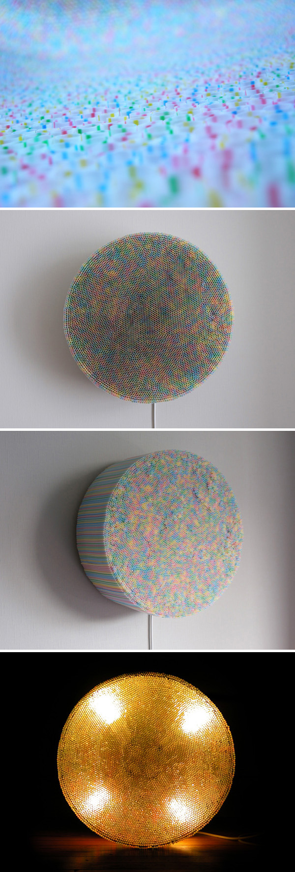 straws, drinking straws, chair, research piece, lamp, cool design