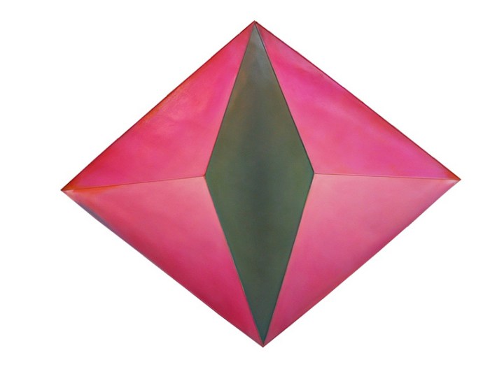 Yvette Cohen, NY artist, 3-D Paintings, Cassina exhibit