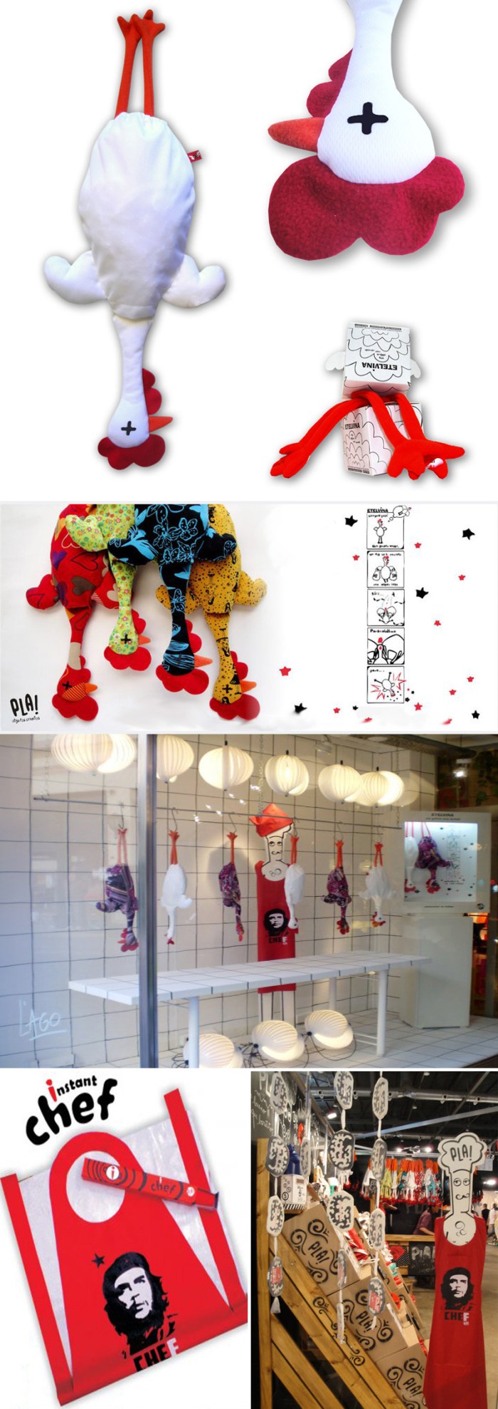 kitchen, bag-storer, apron, che, chicken, plastic bags, Pla, cooking