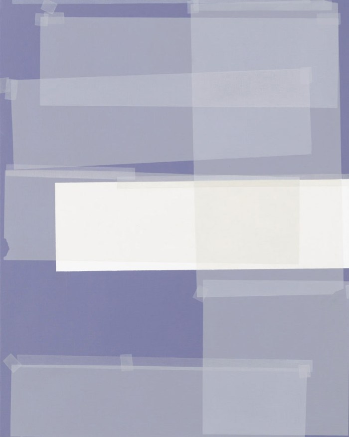 amazing oil paintings of taped collages, trompe d'oeui, Kees Goudzwaard