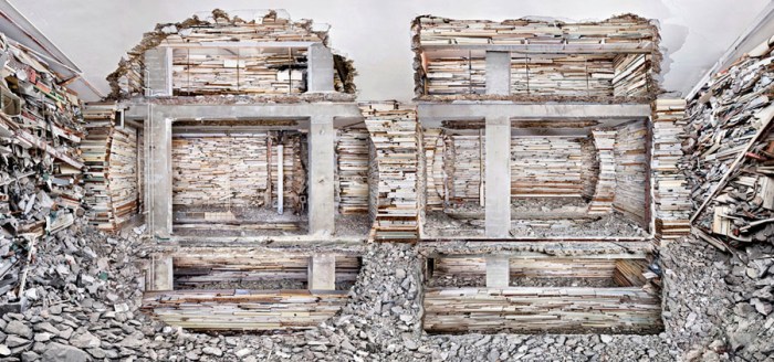 Dutch art, contemporary, inkjet prints, claustrophobic, clutter