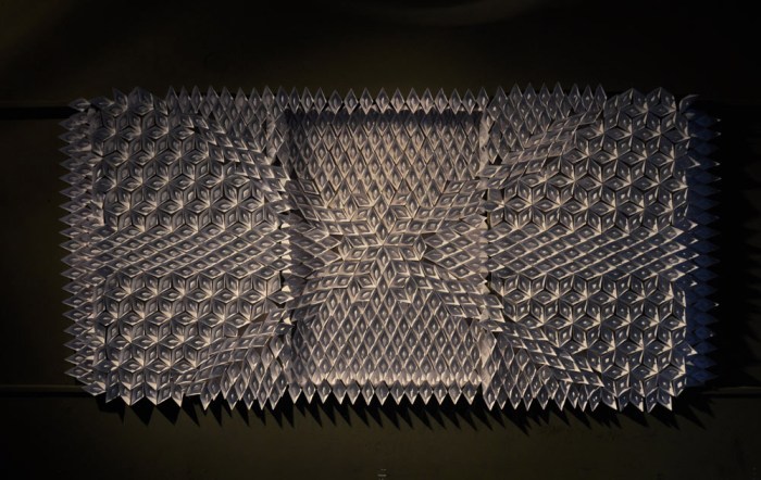 wemakecarpets-paperboatcarpet-collabcubed carpet made of paper boats, We Make Carpets, Dutch collective, contemporary art