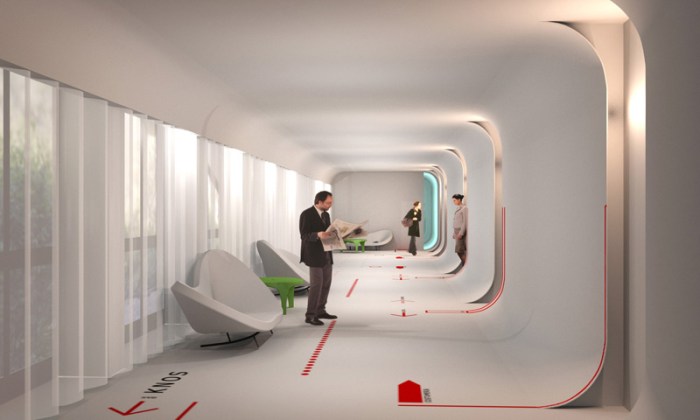 Film Center in Lecce, Italy, designed by Metamor Architects, contemporary architecture