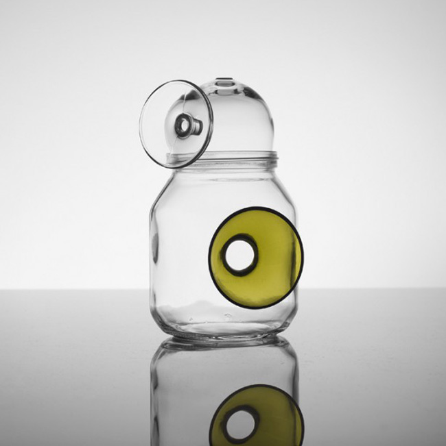 Glassware, contemporary combined with traditional, Italian, Antonio Cos, collabcubed