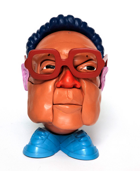 Kim_Jong_Mr._Dictator_Heads_Ives_collabcubed Kim Jong, Mr. Potato Head, Dictators, Sculpture, Australian Contemporary Art