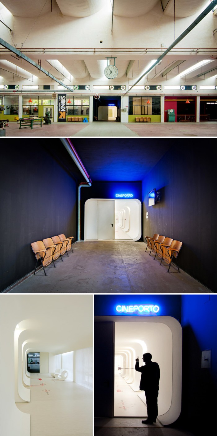 Film Center in Lecce, Italy, designed by Metamor Architetti, mod architecture