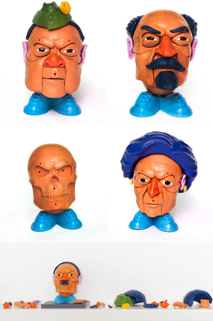 Amin, Lenin, Hitler, Mr. Potato Head, Dictators, Sculpture, Australian Contemporary Art