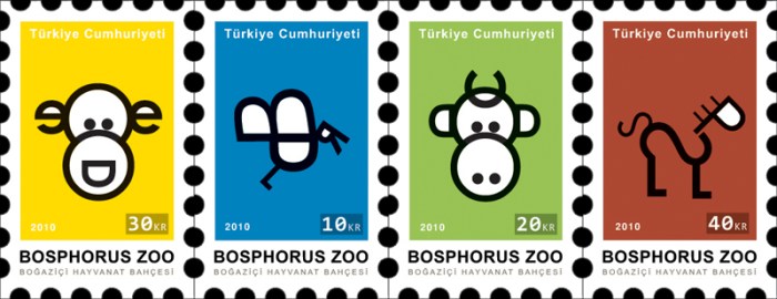 typography, stamps, postage stamps, mail, animals made of type