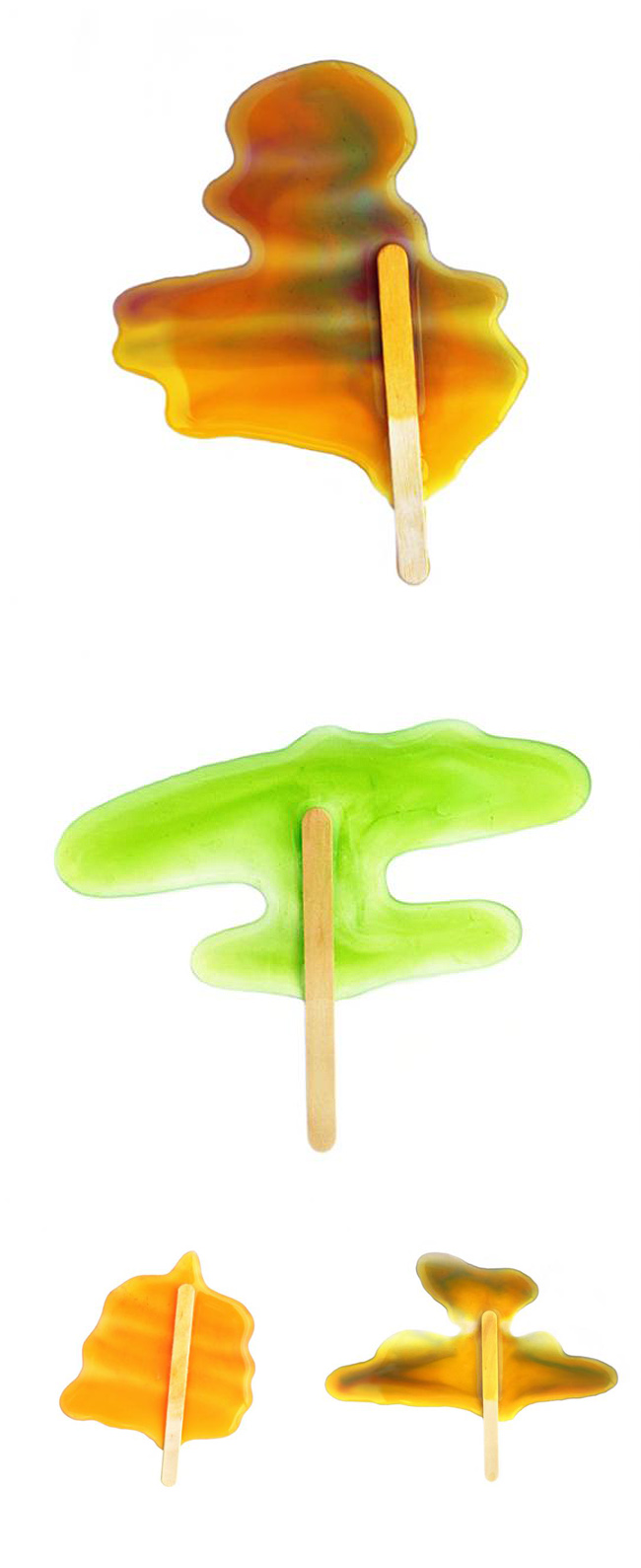 Contemporary photography, popsicles, melting, australian contemporary art