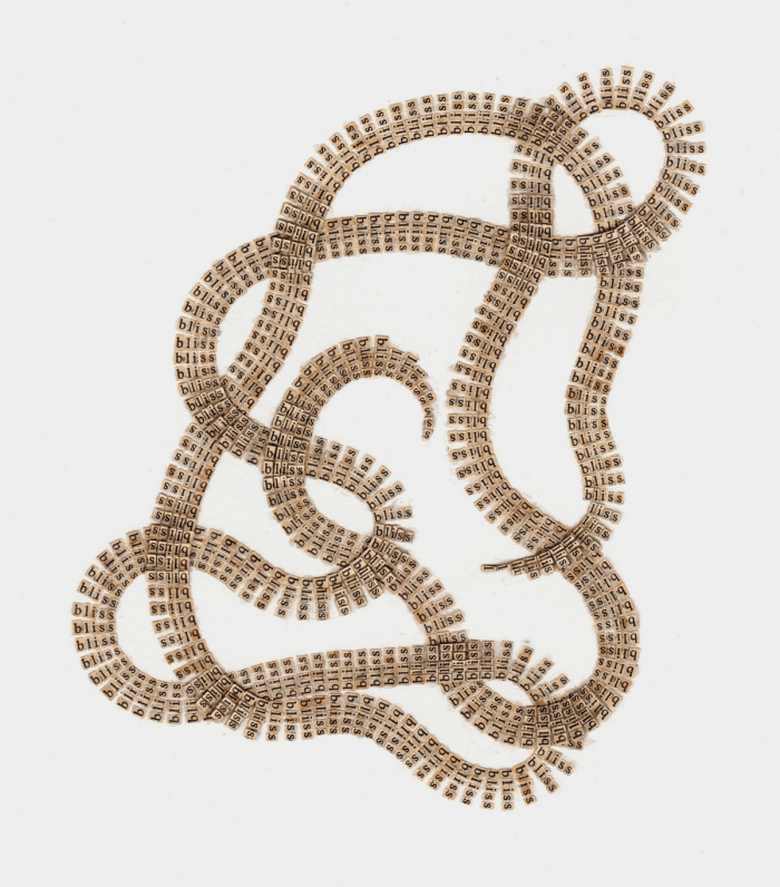 Typography, collage, texts, hymns, Brooklyn artist, installation, contemporary art