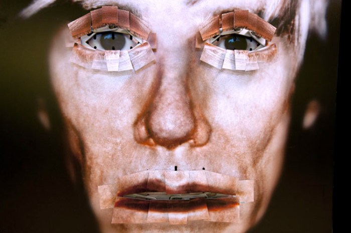 interactive sculpture, interactive installation, contemporary art from Taiwan, Andy Warhol