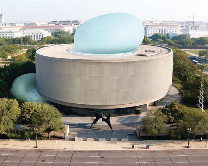 Temporary inflatable exhibit, peformance space, Hirshhorn Museum, Diller Scofidio and Renfro