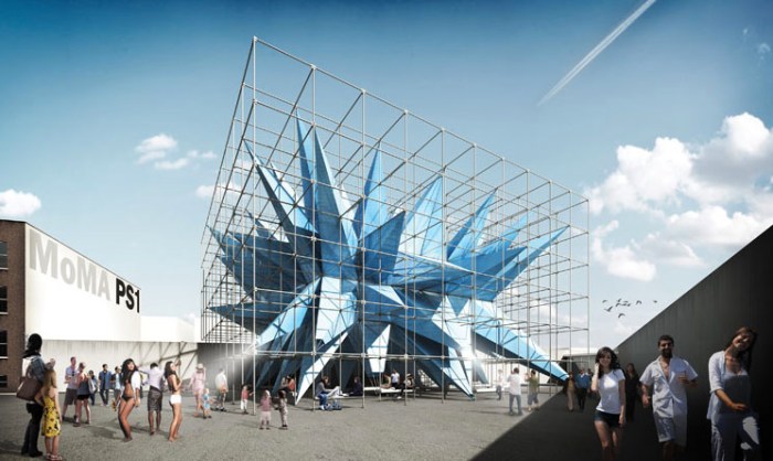 PS1, New York City, Warm Up 2012, Wendy, HWKN architects, cool structure, Young Architects MoMA